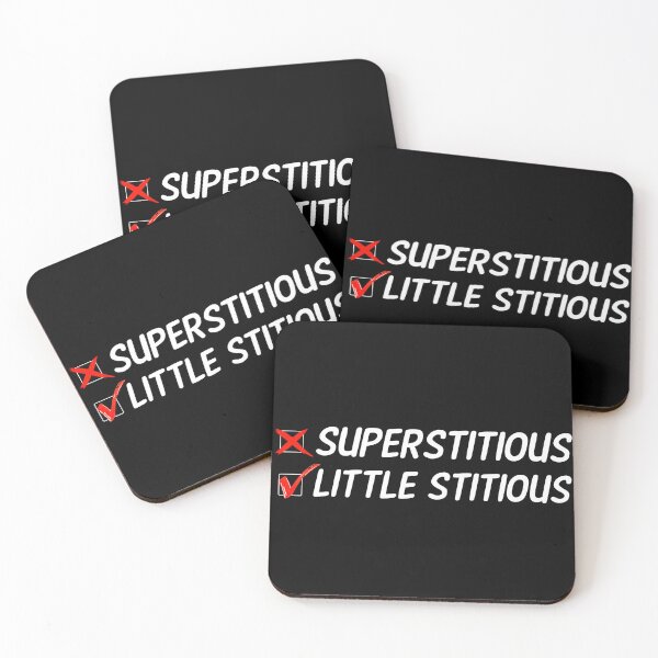 Item preview, I'm not superstitious but i am a little stitious designed and sold by fattim3.