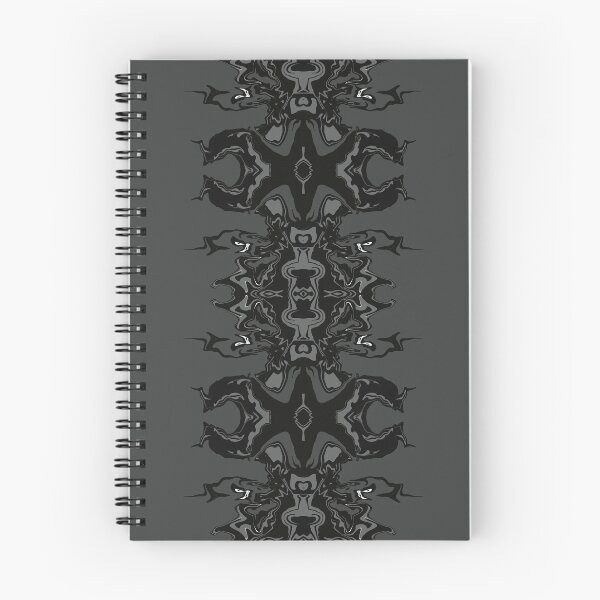 Item preview, Tactikles black and white fluid abstract art acrylic  designed and sold by chuckletuckle.