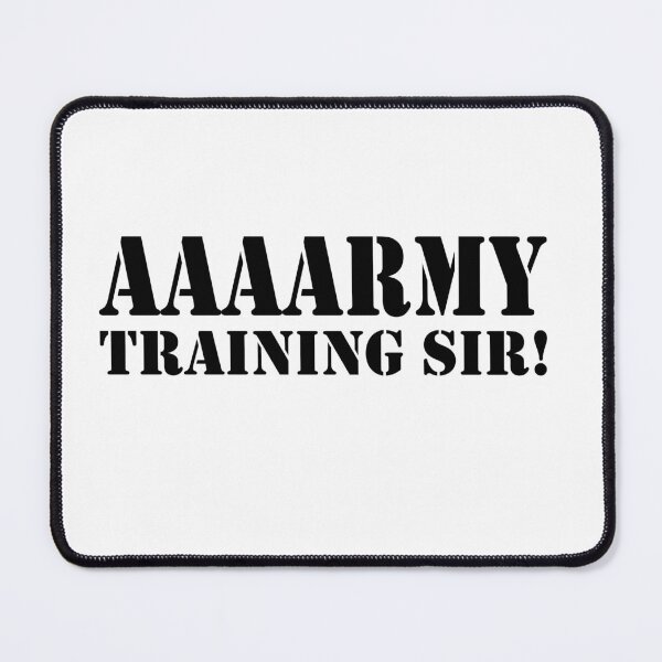 Item preview, Army Training Sir! designed and sold by barrelroll909.