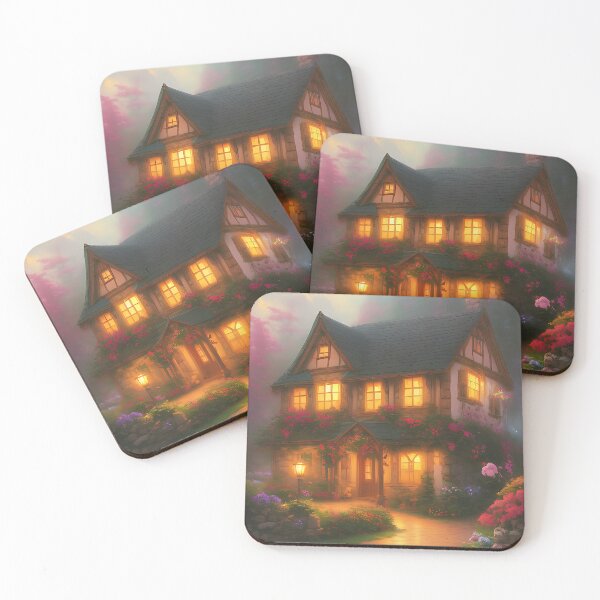 Item preview, Cozy cottage on a rainy day designed and sold by ChaosEdits.