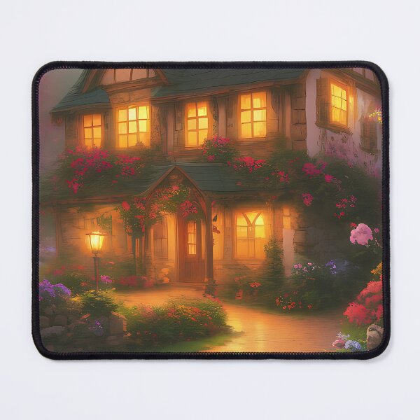 Item preview, Cozy cottage on a rainy day designed and sold by ChaosEdits.