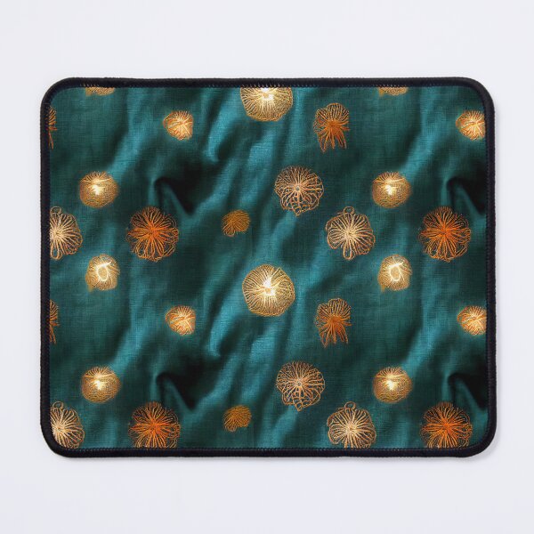 Item preview, Embroidered cosmic jellyfish on real cloth designed and sold by YeKnot.
