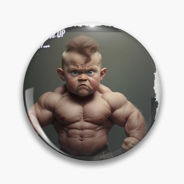 Item preview, When I grow up stay, I will become a bodybuilder. Lovely Baby the bodybuilder designed and sold by kowal11.