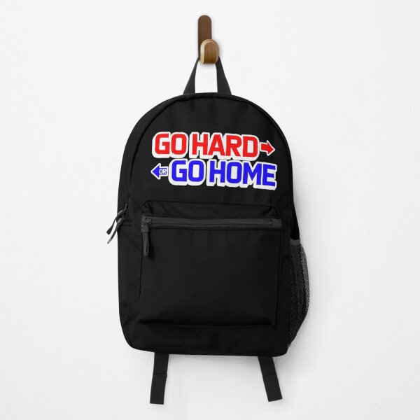 Item preview, go hard or go home workout motivation designed and sold by gabicoutodesign.