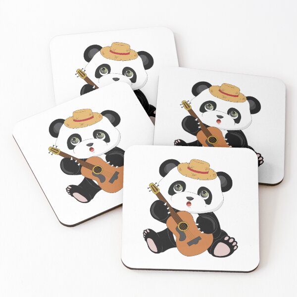 Item preview, Panda bear playing the guitar designed and sold by atedesigns.