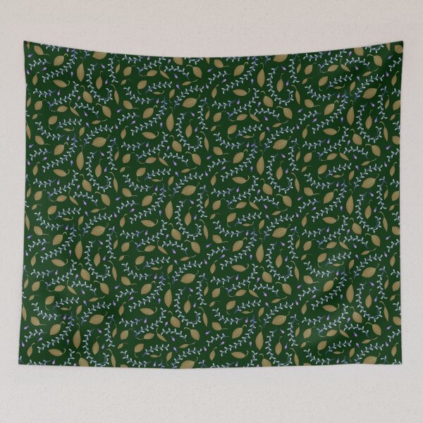 Artikelvorschau, Leaf And Petals - Green entworfen und verkauft von JaselviiStudio.