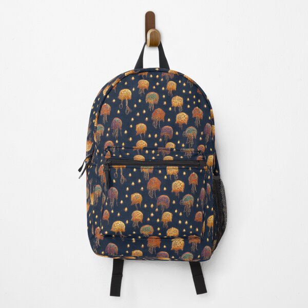 Item preview, Embroidered cosmic jellyfish on real cloth  designed and sold by YeKnot.