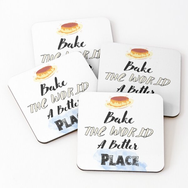 Aperçu de l'œuvre you bake the world a better place créée et vendue par ShopTop M.