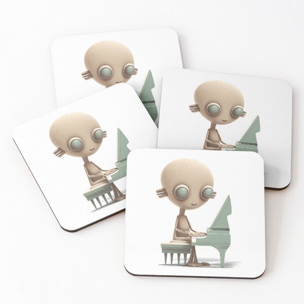 Item preview, Alien Pianist - The Stone Collection designed and sold by FiveIntentions.