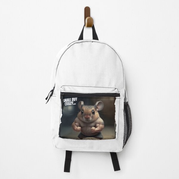 Item preview, Small But Crazy, small can be big, funny mouse, cute mouse designed and sold by kowal11.