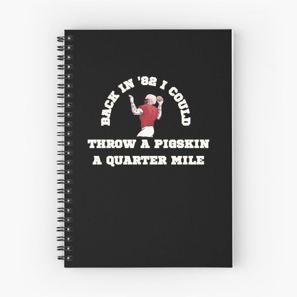 Item preview, Back In '82 I Could Throw A Pigskin A Quarter Mile designed and sold by barrelroll909.