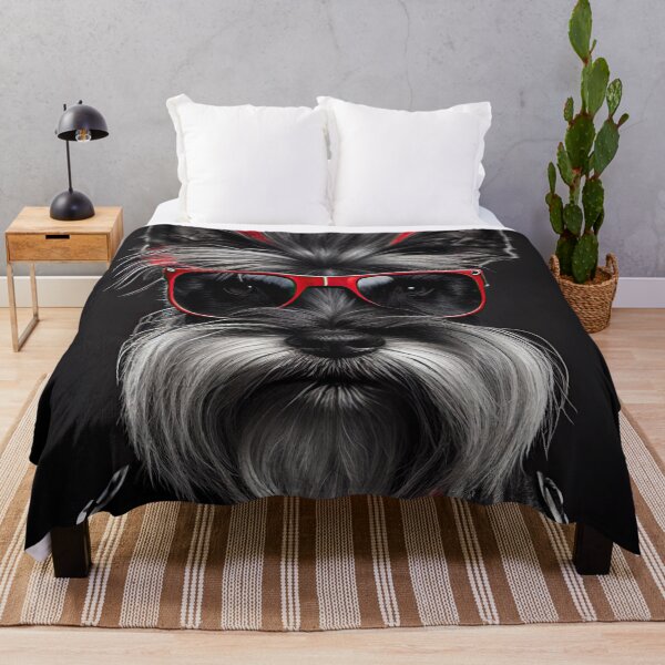 Item preview, Schnauzer Punk Red designed and sold by CKDigitalPrints.