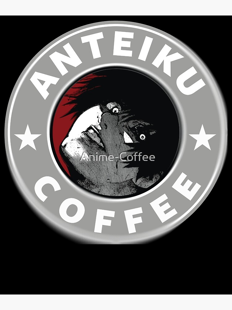 Disover Morning Routine  Anteiku Coffee  4 Premium Matte Vertical Poster