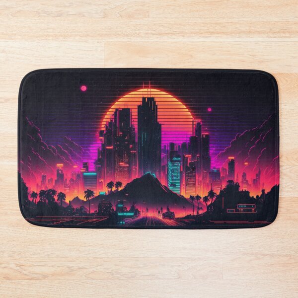 Item preview, Neon Nights: A Synthwave Sunrise designed and sold by Nightarcade.