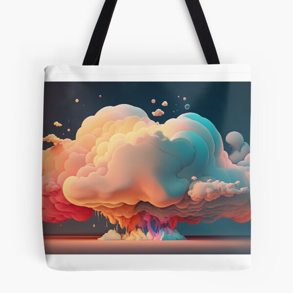 Item preview, Abstract Rainbow Clouds designed and sold by RubyBlueCO.