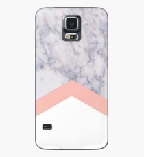 Funda/vinilo para Samsung Galaxy Marble Pink