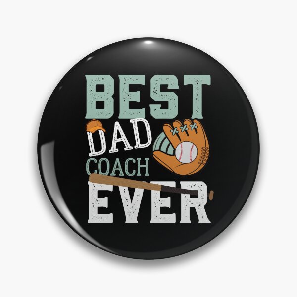 Item preview, Mens Father's Day Baseball Father Best Dad Coach Ever Baseball For Sport Lovers designed and sold by Ghostmirou.