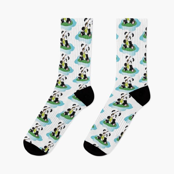 Item preview, Panda bear fishing designed and sold by atedesigns.