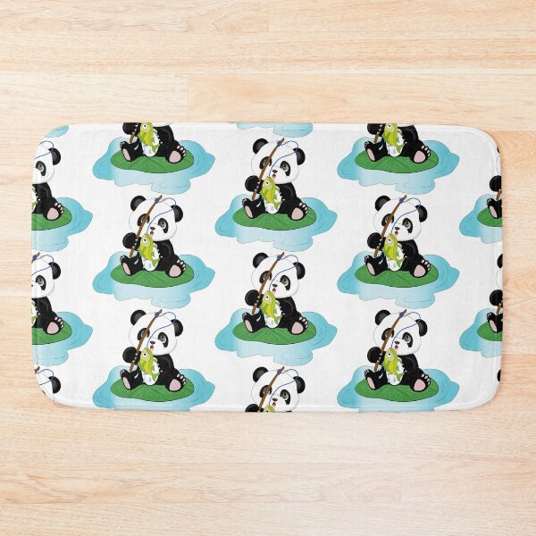 Item preview, Panda bear fishing designed and sold by atedesigns.