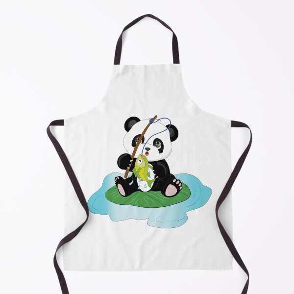 Item preview, Panda bear fishing designed and sold by atedesigns.