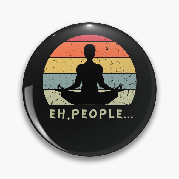 Item preview, Meditation Women Calm Eh, Poeple Retro sunset designed and sold by FreeMind-Design.