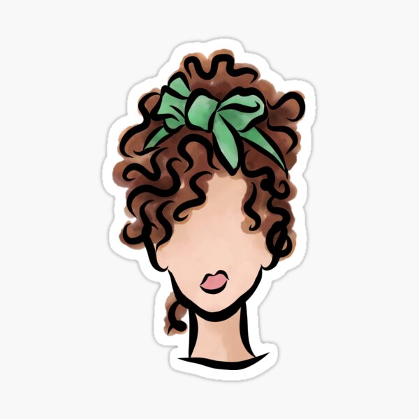 Item preview, Headscarf Bow (Brown) designed and sold by Curly-Cuties.