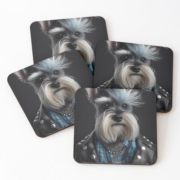 Item preview, Young Schnauzer Rock Star designed and sold by CKDigitalPrints.