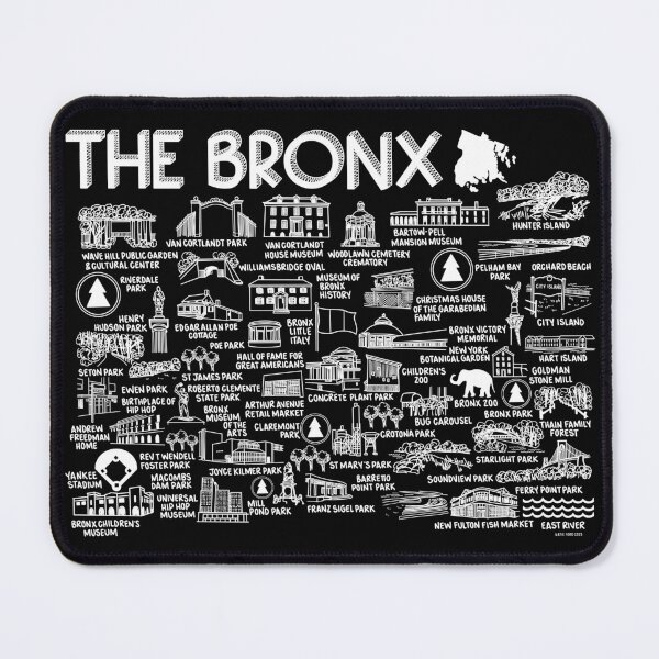 Item preview, The Bronx Map  designed and sold by fiberandgloss.