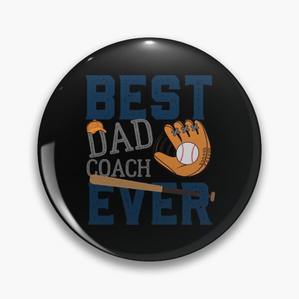 Item preview, Mens Father's Day Baseball Father Best Dad Coach Ever Baseball For Sport Lovers designed and sold by Ghostmirou.