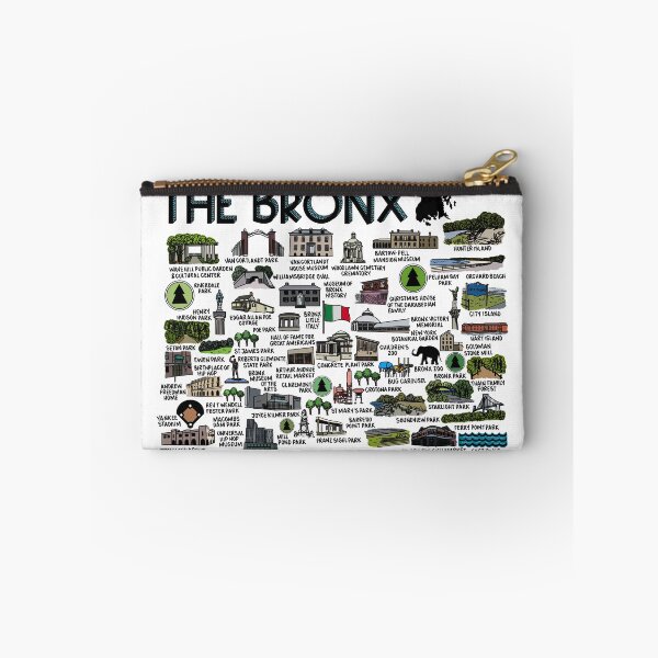 Item preview, The Bronx Map Art designed and sold by fiberandgloss.