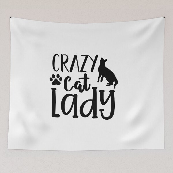 Item preview, Crazy cat lady design designed and sold by P2Genies.