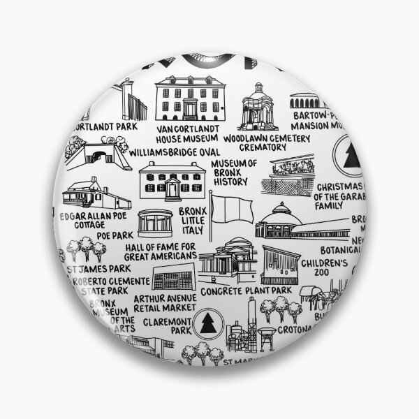 Item preview, El arte del mapa del Bronx designed and sold by fiberandgloss.