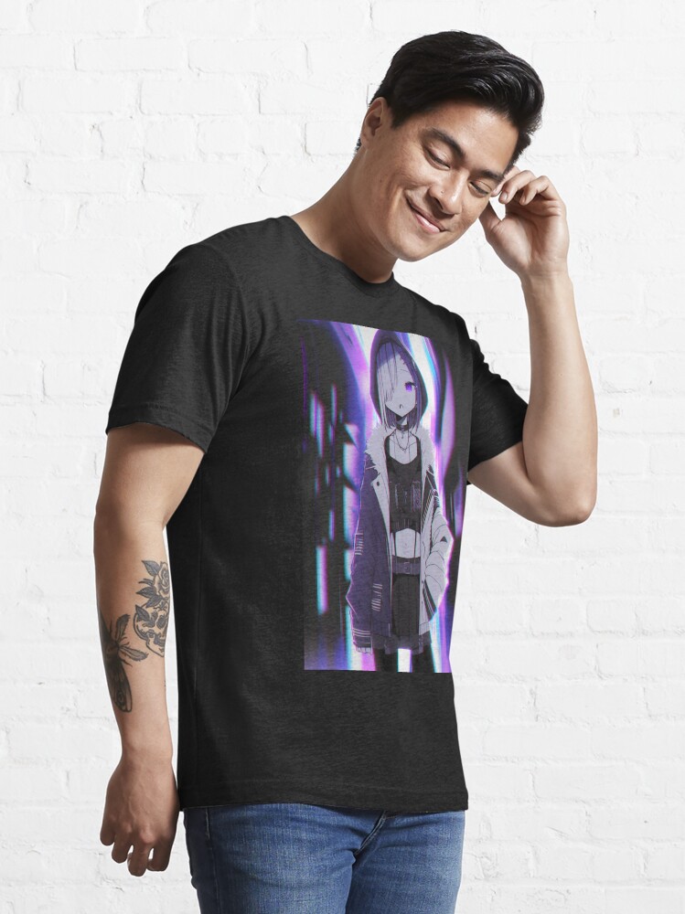 🖤 Emo T-shirt 🖤  Cenário anime, Anime