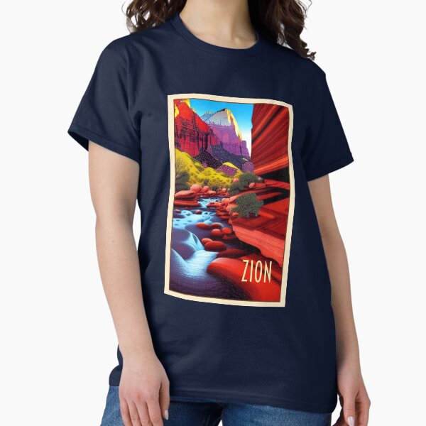 Vista previa del artículo con la obra «Impresionante Parque Nacional Zion», diseñado y vendido por CattlettArt.