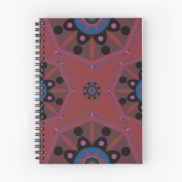 Item preview, sahara ajrak geometrical pattern mandala  designed and sold by chuckletuckle.