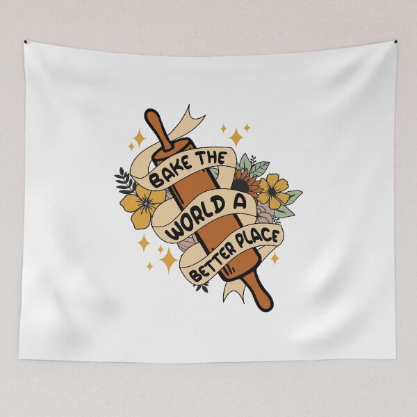 Item preview, You Bake The World A Better Place designed and sold by franktact.