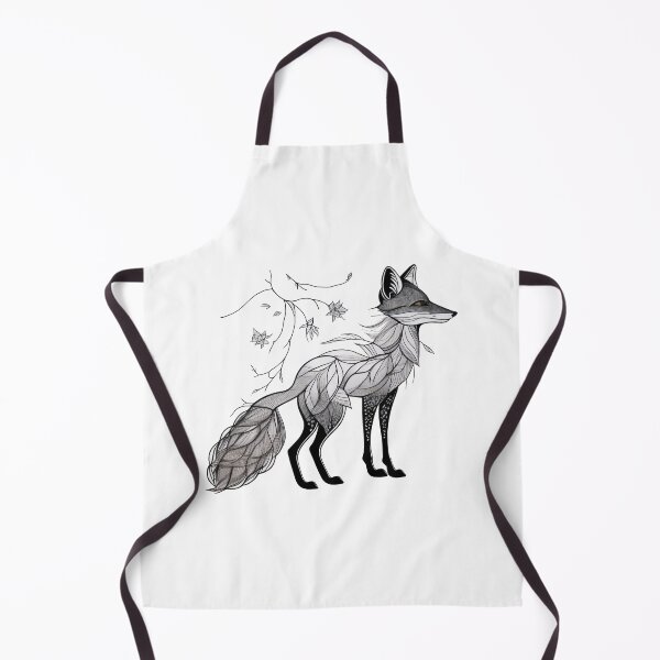 Item preview, Black and white Fox designed and sold by AmonRa16.