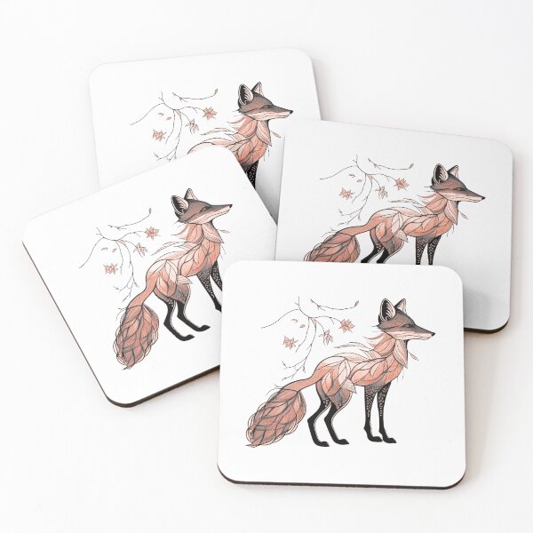 Item preview, Orange leaves Fox designed and sold by AmonRa16.