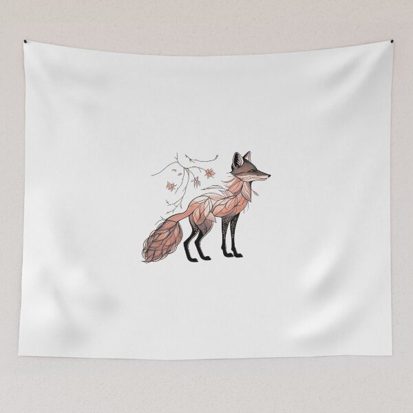 Item preview, Orange leaves Fox designed and sold by AmonRa16.
