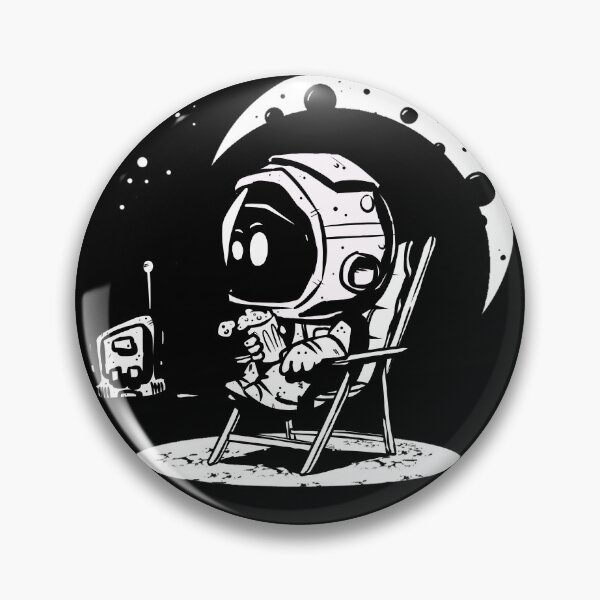 Item preview, Illustration of Neil the astronaut in his lounge chair designed and sold by JemsD.