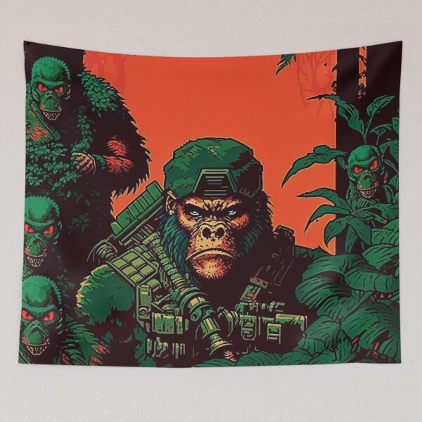 Item preview, Ape Pocalypse Now! Unreleased 1990s Console game! No.4 designed and sold by LastHighwayTees.