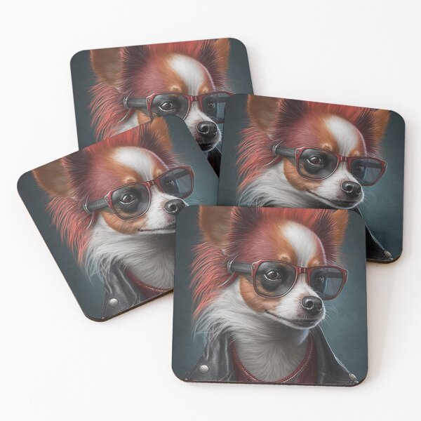Item preview, Chihuahua Punk Rocker designed and sold by CKDigitalPrints.