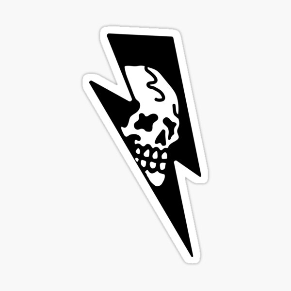 Item preview, Thunder skull designed and sold by villacruz.