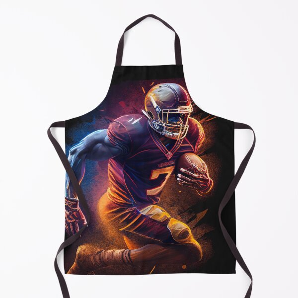 Item preview, Running American Football Player - Sports Art Print designed and sold by MyFavorTee.