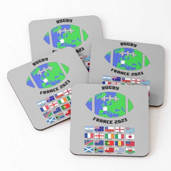 Item preview, Rugby supporter 2023 France (black) designed and sold by SolidEarthArt.