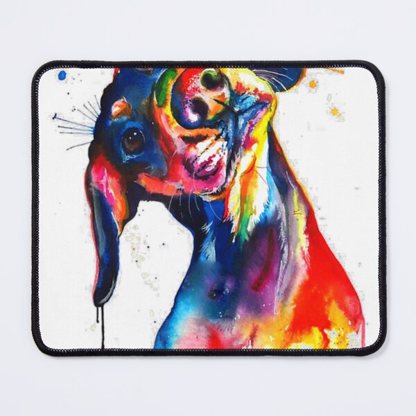 Item preview, Watercolor Weiner Dog  designed and sold by lovishmoterom.