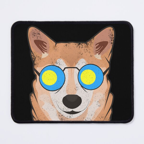 Item preview, Vintage Patriotic Shiba Inu Palauan Flag designed and sold by feether-store.