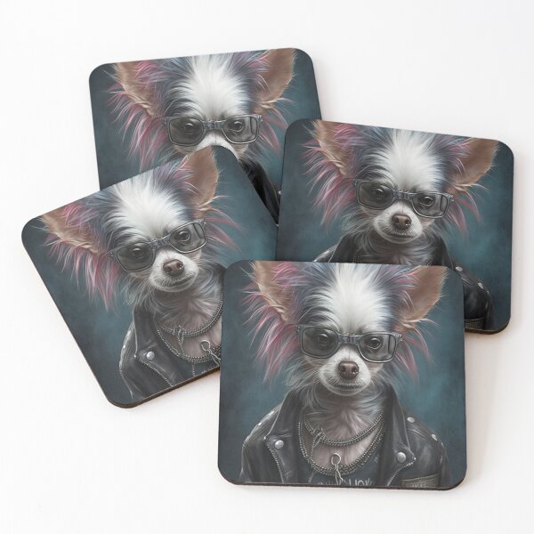 Item preview, The Old Chihuahua Punk designed and sold by CKDigitalPrints.