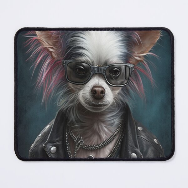 Item preview, The Old Chihuahua Punk designed and sold by CKDigitalPrints.