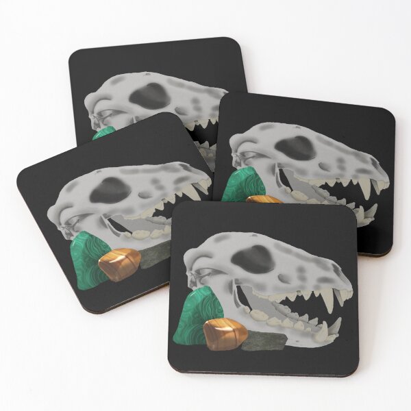 Item preview, Mongoose Skull & Stones, Grey designed and sold by Sharpmichelle.